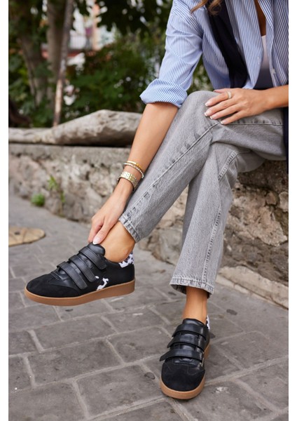 Isabel Kadın Leopar Cırtlı Kaucuk Tabanli Sneaker indirimleri