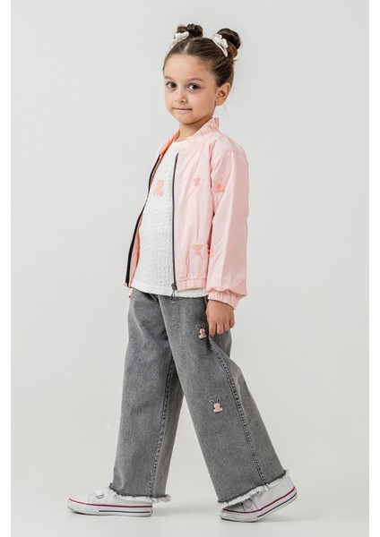 Tavşan Nakışlı Kız Çocuk 3\'lü Takım - 26K 2246 fiyatları