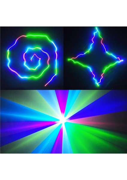 C350RGB 3 Renk Rgb Full Color Beam Efekt Lazeri fırsatları