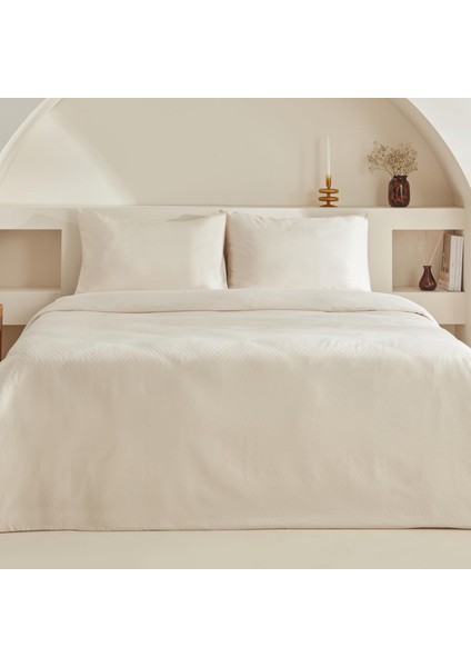 SION%100 Pamuk Size Nevresim Takımı Ekru