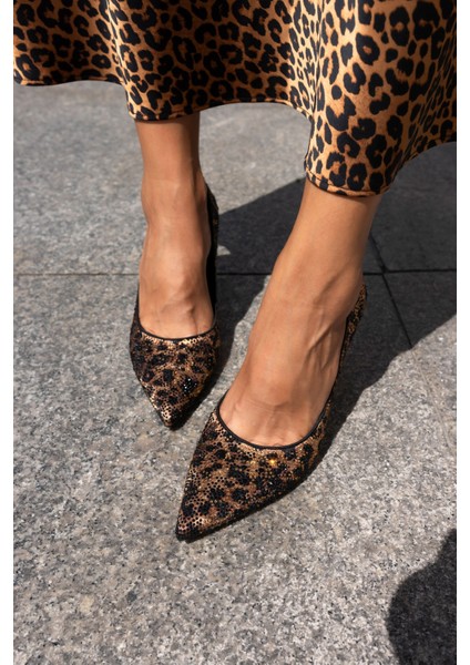 Dimarya Kadın Leoapar Dizayn Taş Stıletto indirimleri