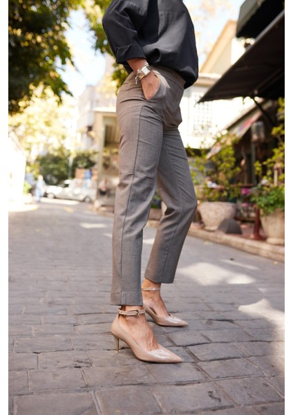 Rayna Kadin Bej Rugan Topuklu Ayakkabi fiyatları