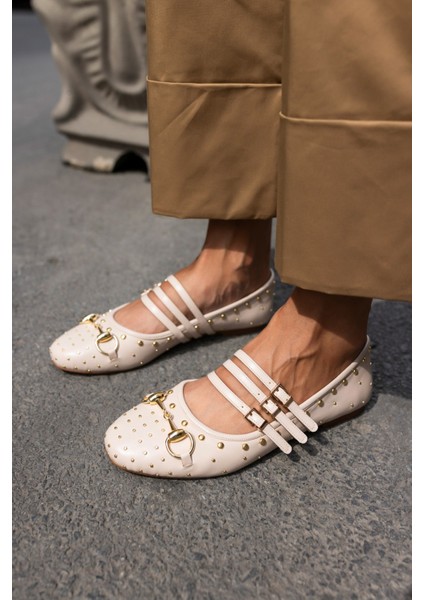 Gocic Kadin Bej Troklu Babet indirimleri