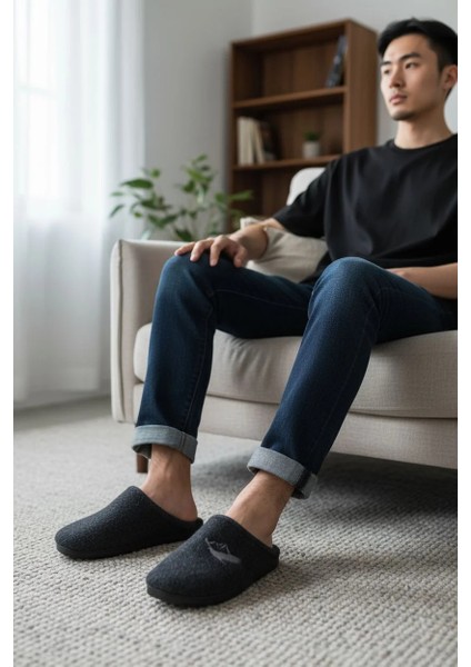 Cırtlı Yıkanabilir Yumuşak Taban Hafif Ev Terlik