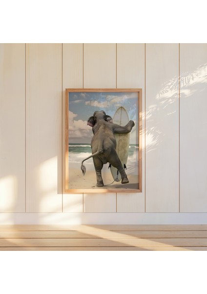 Ahşap Çerçeveli 2'li Poster Tablo Seti | Modern Stil Minimal Duvar Dekoru modelleri