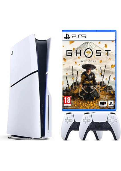 Playstation 5 Slim +2.kol Dualsense +Ps5 Ghost Of Yotei (Ithalatçı Garantili)