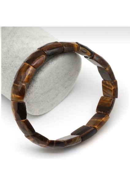 Orijinal Gerçek Kaplan Gözü Doğal Taş Roleks Bileklik 18 cm fiyatları