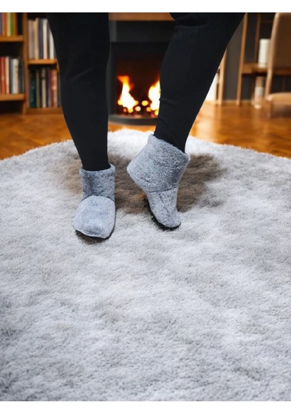 Yumuşak Kaymaz Taban Sessiz Hafif Peluş Panduf Ev Bot modelleri