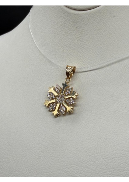 14 Ayar Altın Taşlı Kartanesi Kolye Ucu modelleri