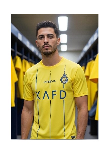 Al-Nassr 23/24 Sarı T-Shirt Iç Halı Saha Forma