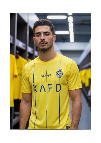 Al-Nassr 23/24 Sarı T-Shirt Iç Halı Saha Forma fiyatları