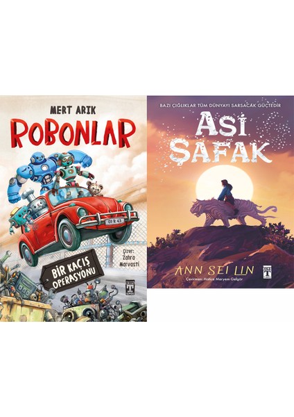 Robonlar (Mert Arık) ve Asi Şafak (Ann Sei Lin)