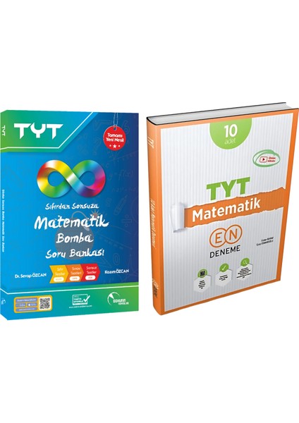 2026 Tyt Matematik Seti ( 345 Tyt 10'lu Matematik Deneme Sıfırdan Sonsuza Tyt Bomba Matematik)