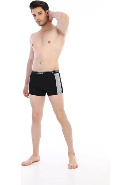 Mdb Çift Kaplan 850 Biyeli Likralı Erkek Boxer