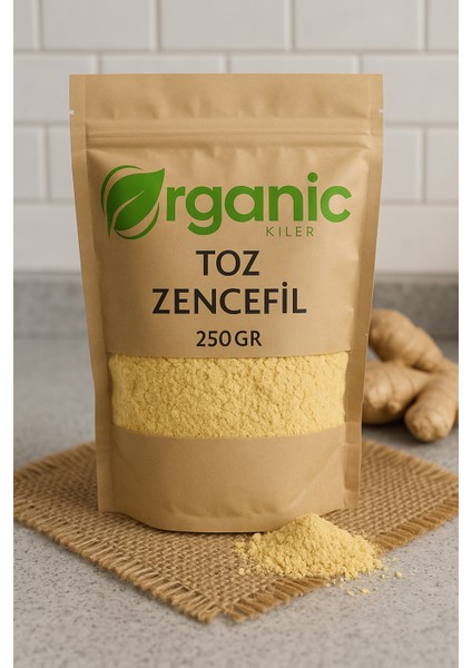Toz Zencefil %100 Taze Öğütülmüş 250GR ( Zingiber Officinale ) Katkısız - Yeni Mahsul