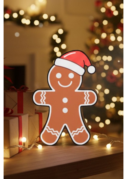 Kurabiye Adam Tasarımlı Dekoratif Aydınlatma LED