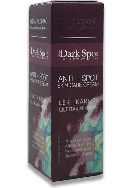 Leke Karşıtı Cilt Bakım Seti modelleri