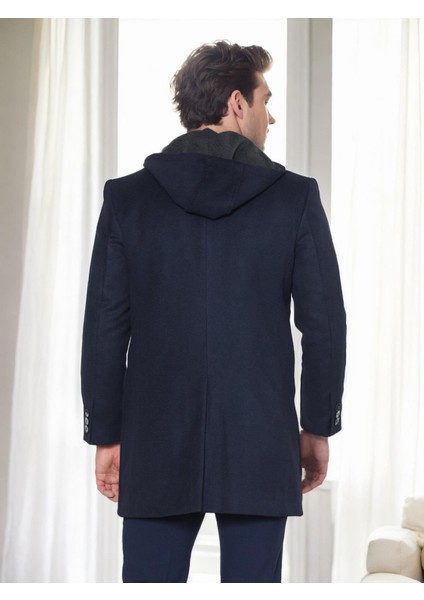 PLT9376 Dewberry Erkek Palto-Lacivert fiyatları