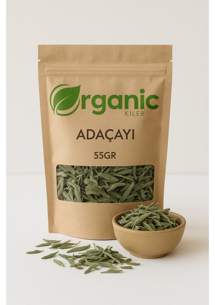 Adaçayı Doğal & Katkısız 55gr. Elenmiş ve Taze