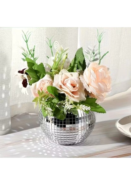 Buffer® Kare Silver Cam Mozaik Fayans Çıkartmaları El Işi Kare Cam Fayans Kendinden Yapışkanlı Aynalı Dekor Panel 30X30 cm fırsatları