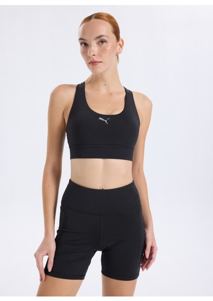 68951901 Traınıng Mid Impact Bra Pu Siyah Sporcu Sütyeni modelleri