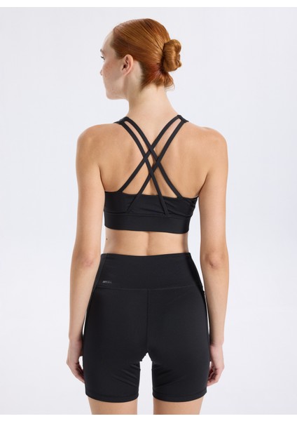 68951901 Traınıng Mid Impact Bra Pu Siyah Sporcu Sütyeni indirimleri