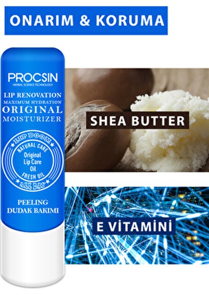 Dudak Bakım Peelingi Doğal Yağlarla Zenginleştirilmiş 5.5 ml Nem Dengeleyici fırsatları