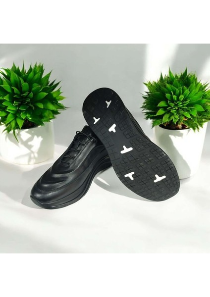 AB-733 Hakiki Deri Ortopedik 4 Mevsim Erkek Casual Günlük Ayakkabı