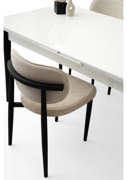 Tekno Polo Mdf Açılır Mutfak Masa Sandalye Takımı 90X160 fiyatları