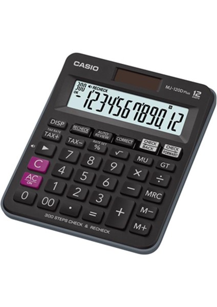 Casio MJ-120D Plus Işlem Kontrollü 12 Hane Masa Üstü Hesap Makinesi