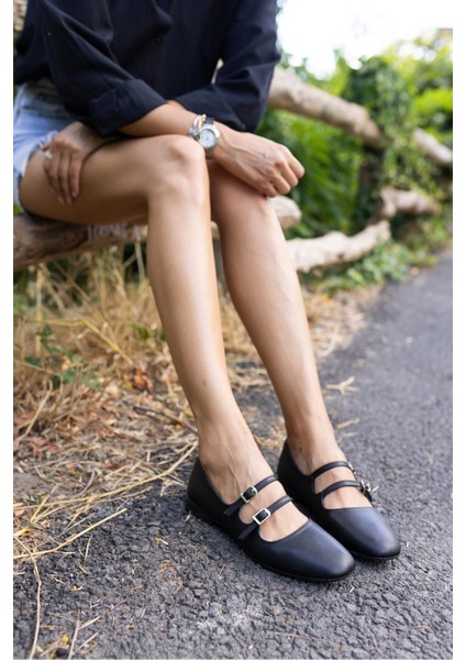 Rabiot Kadin Beyaz Toka Detayli Babet modelleri