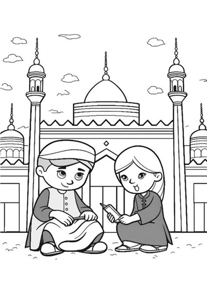 Çocuklara Dinimizi Sevdiren Boyama Kitap Seti (3 Kitap) fiyatları