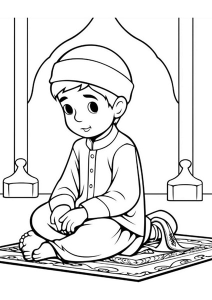 Çocuklara Dinimizi Sevdiren Boyama Kitap Seti (3 Kitap) modelleri