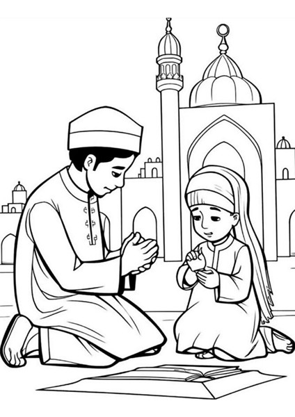 Çocuklara Dinimizi Sevdiren Boyama Kitap Seti (3 Kitap) indirimleri
