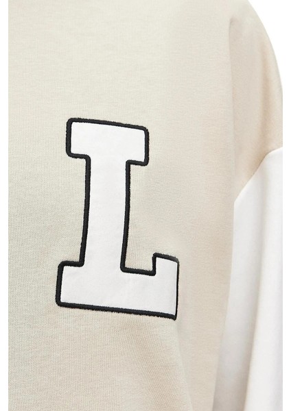 Wl Glory 16SS121 4fx Bej Kadın Sweatshirt 101610653 fırsatları