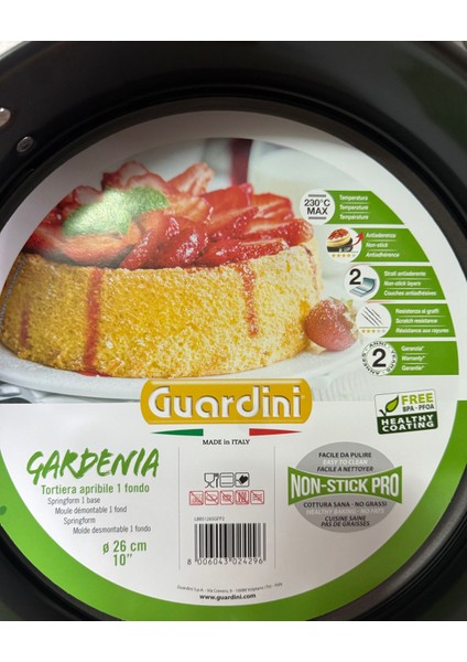 Gardenia Kelepçeli Kek Kalıbı 26CM "10 modelleri