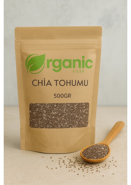 Chia Tohumu 500GR Glutensiz Organik Taze Elenmiş Yeni Mahsül - Diyet Dostu