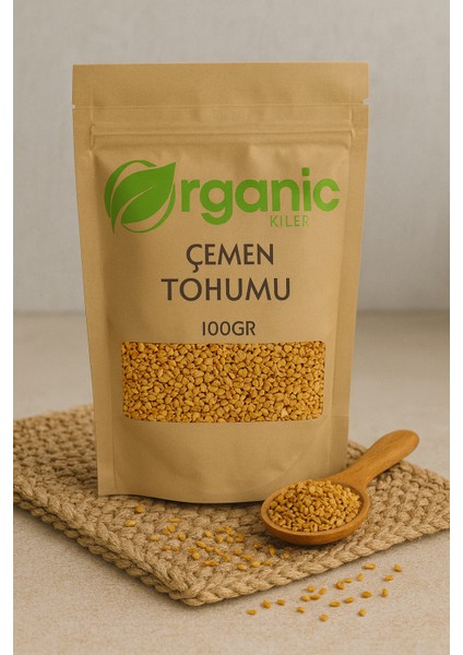 Çemen Otu Tohumu 100GR Mide Dostu , Organik Çemen Tohumu , Yeni Mahsül Tane Çemen