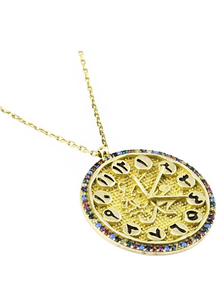 Saat Gümüş Kolye SB413 modelleri