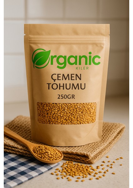 Çemen Otu Tohumu 250GR Mide Dostu , Organik Çemen Tohumu , Yeni Mahsül Tane Çemen