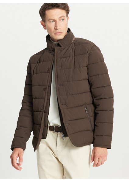 Kahve Erkek Mont ACE008261132_KHV