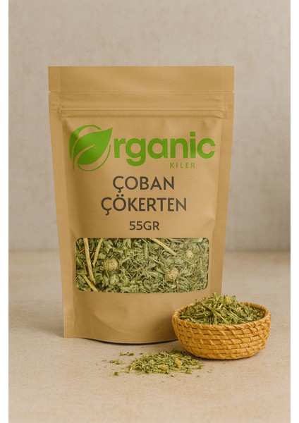 Çoban Çökerten Otu 55GR (Tribulus Terrestris) | Doğal Bitkisel Destek | Taze Mahsül