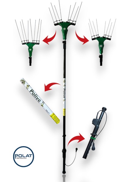 POLIVE 5000 Zeytin Hasat Makinesi ve Pogod 6-12Volt Akü Şarj Cihazlı fiyatları