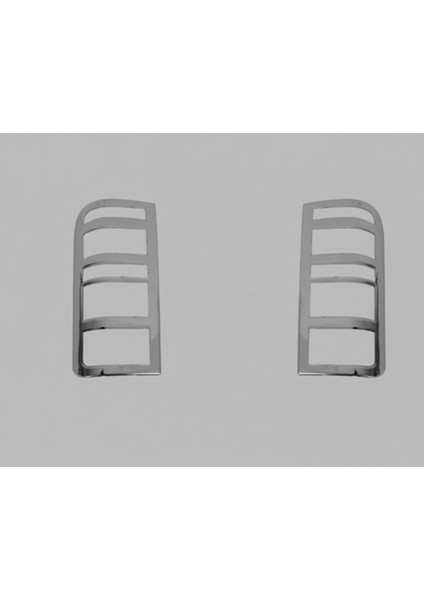 Ford Transit 1998–2003 Stop Çerçeve 2 Parça Krom / Paslanmaz Çelik