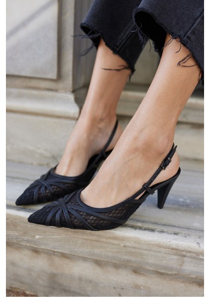 Pais Kadın Bej Fıle Detay Topuklu Ayakkabı indirimleri