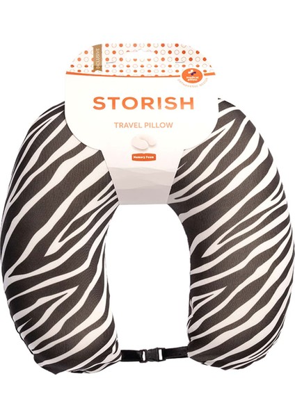 Visco Seyahat Boyun Yastığı Zebra