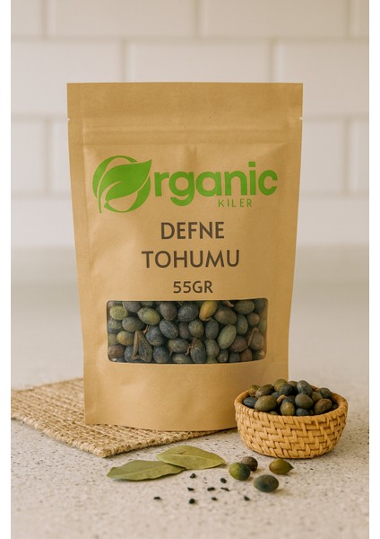 Defne Tohumu 55 gr | Taze ve Doğal Defne Tohumu | Kurutulmuş & Elenmiş Katkısız