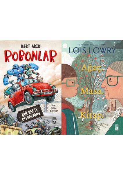 Robonlar (Mert Arık) ve Ağaç Masa Kitap (Lois Lowry)