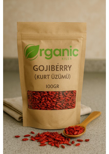 Gojiberry Kurt Üzümü 100gr Doğal Elenmiş & Yeni Mahsül