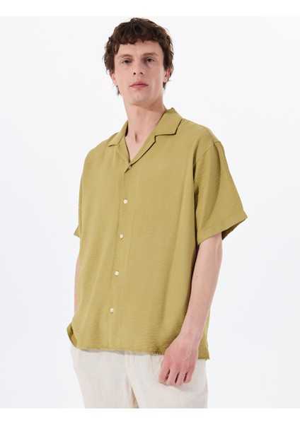 Rahat Kahve Erkek Gömlek 12269086_JJEURBAN Edge Resort Shırt